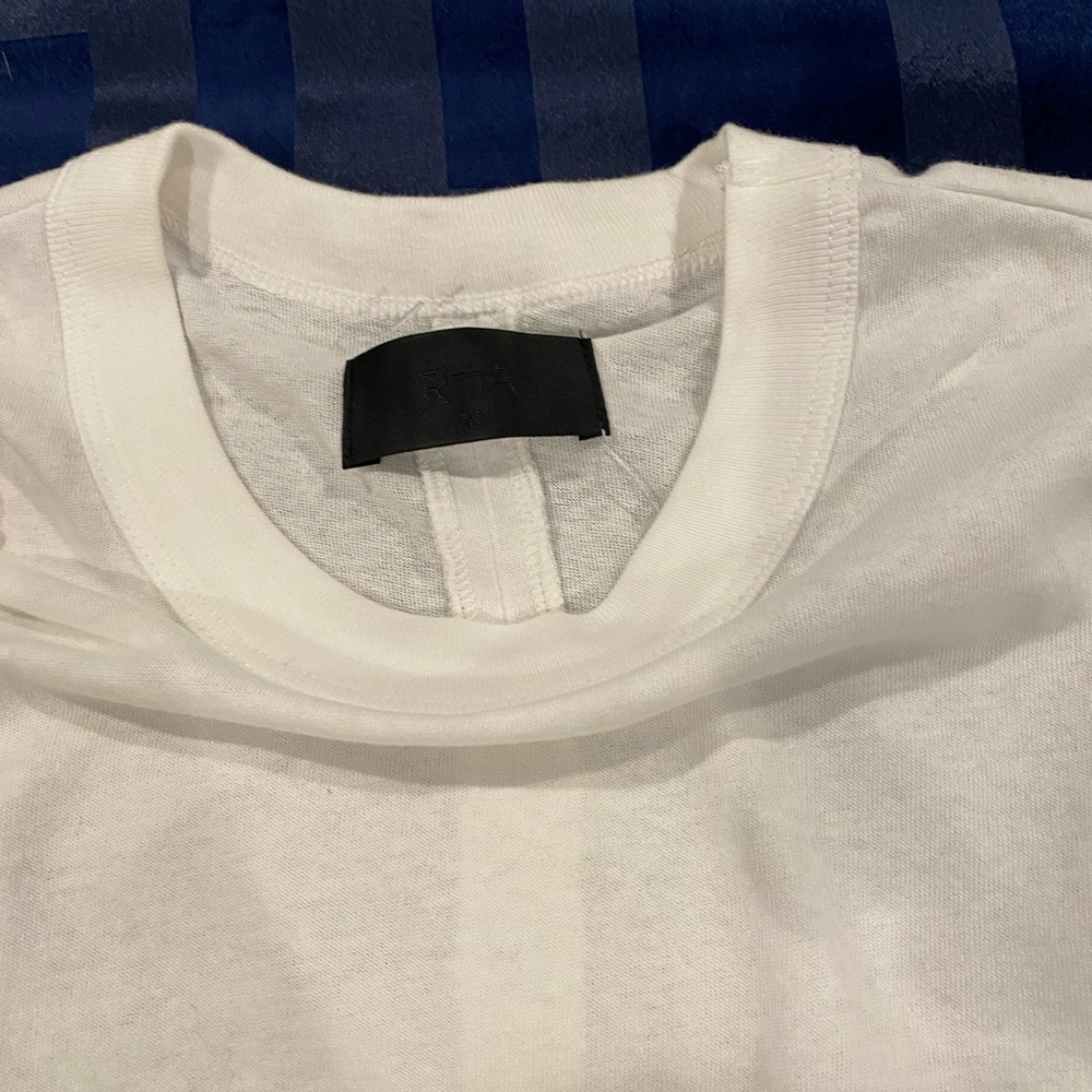 NWOT jasper white zip back bodysuit by RTA - Picture 5 of 5